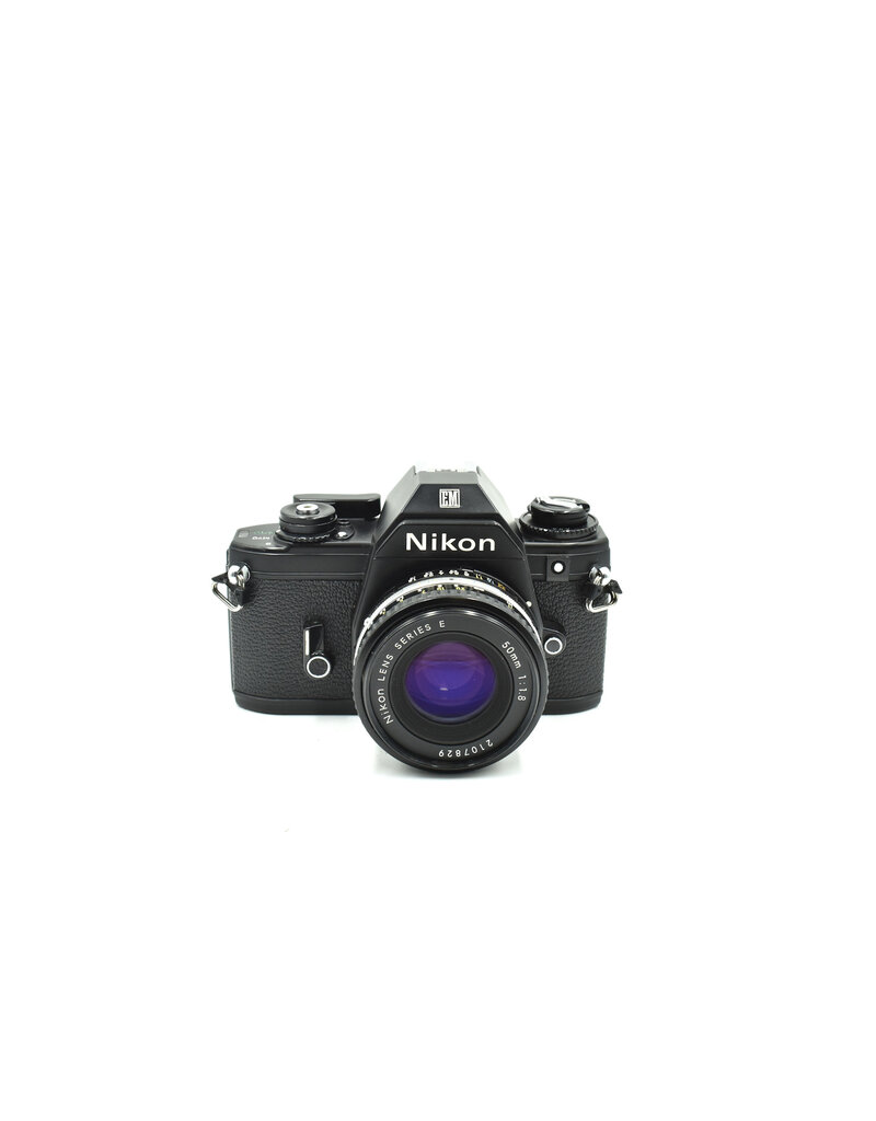 Nikon Pre-Owned Nikon EM W/ 50mm F1.8 (35mm Film Camera)