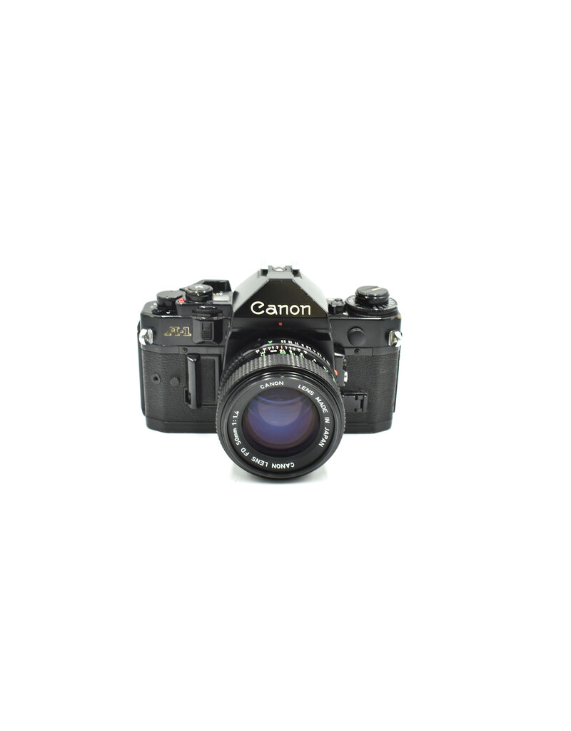 Canon Pre-owned Canon A-1 W/50mm F1.4 FD (35mm Film Camera)