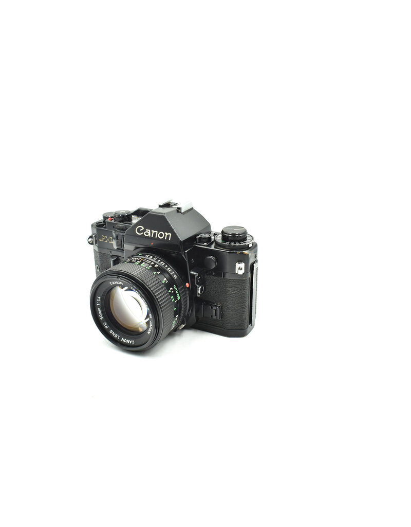 Canon Pre-owned Canon A-1 W/50mm F1.4 FD (35mm Film Camera)