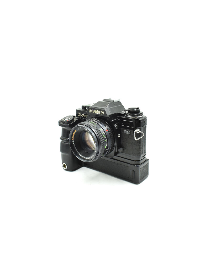 Minolta Pre-Owned Minolta X-700 w/ 50mm F1.7 MD and Winder (35mm Film Camera)