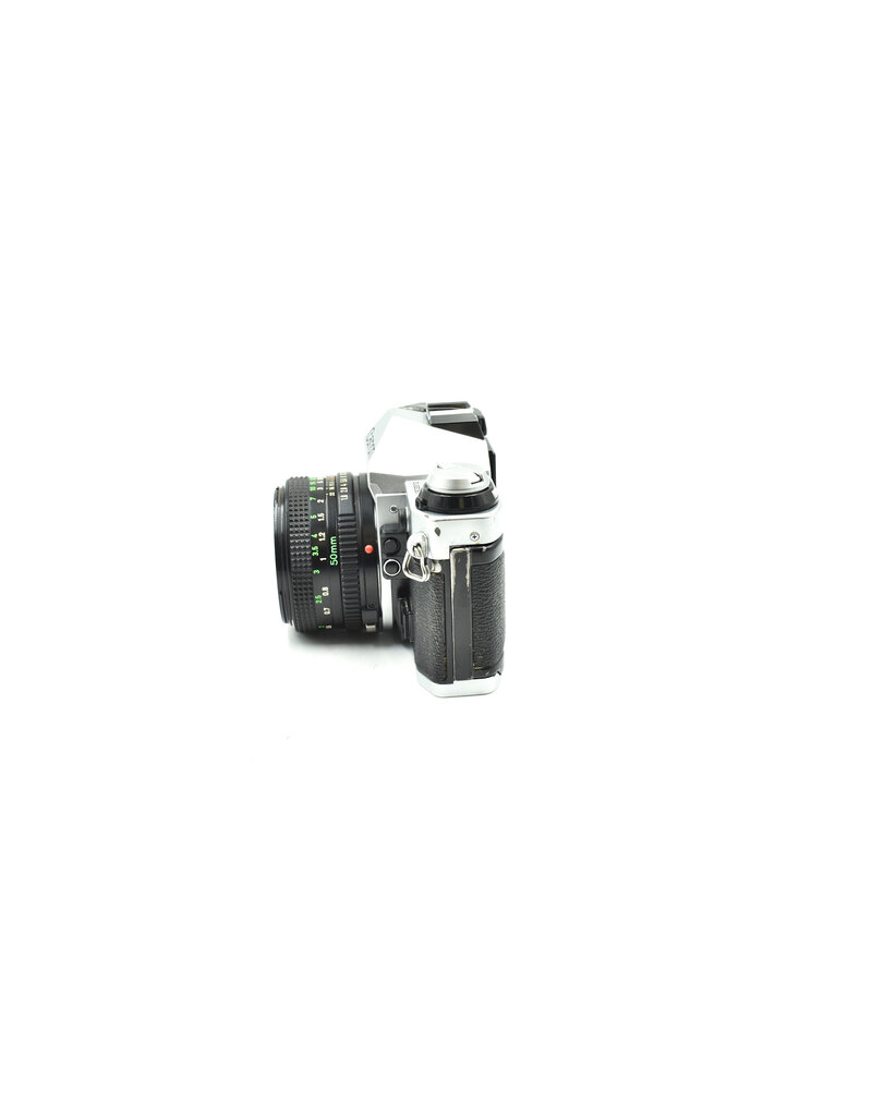 Canon Pre-Owned Canon AE-1 Program W/ 50mm F1.8 FD (35mm Film Camera)