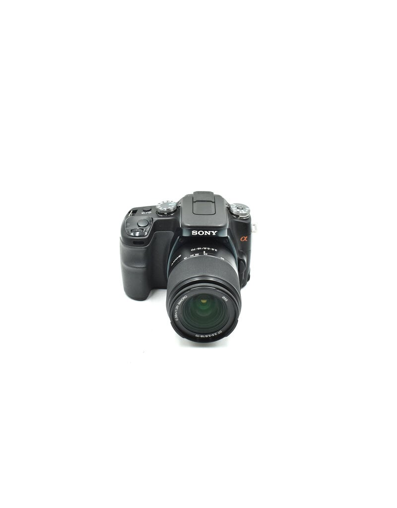 Sony Pre-Owned Sony Alpha DSLR-A100 w/ 18-70mm F3.5 (10.2MP Camera)