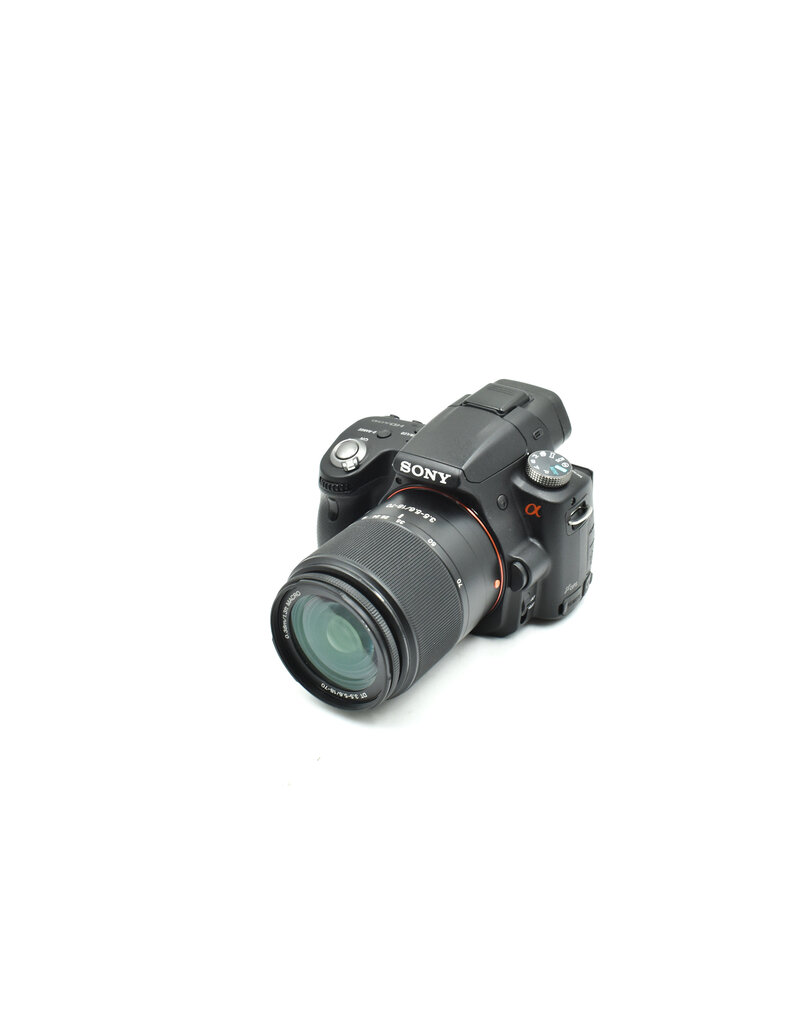 Sony Pre-Owned Sony Alpha a55 w/ 18-70 F3.5 (16.2MP Digital SLR Black )