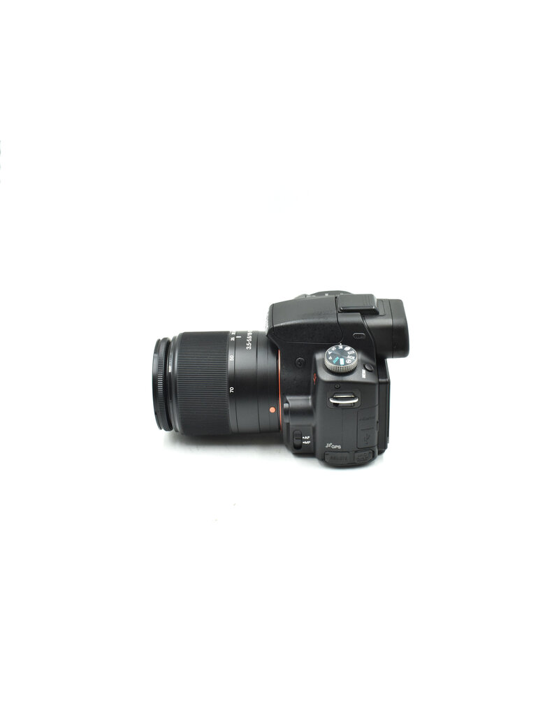 Sony Pre-Owned Sony Alpha a55 w/ 18-70 F3.5 (16.2MP Digital SLR Black )