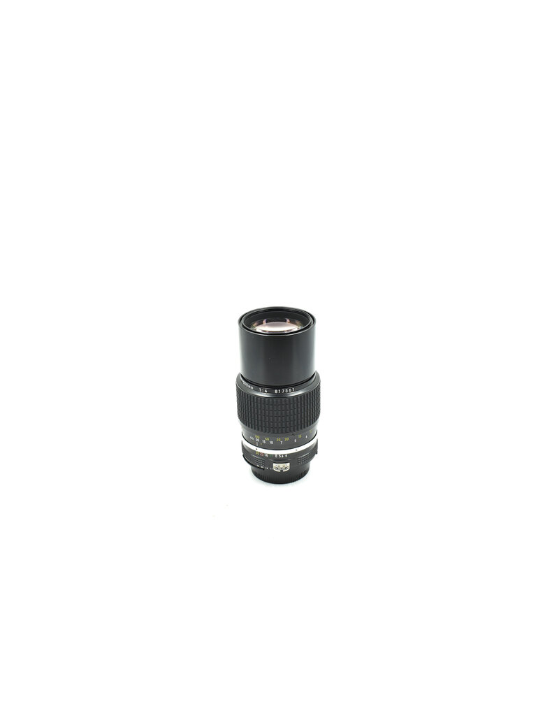 Nikon Pre-Owned Nikon Nikkor 200mm F4  F Mount Manuel Lens