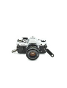 Canon Pre-owned Canon AE-1 W/ 50mm F1.8 FD Lens Silver Body Only (35mm Film Camera)
