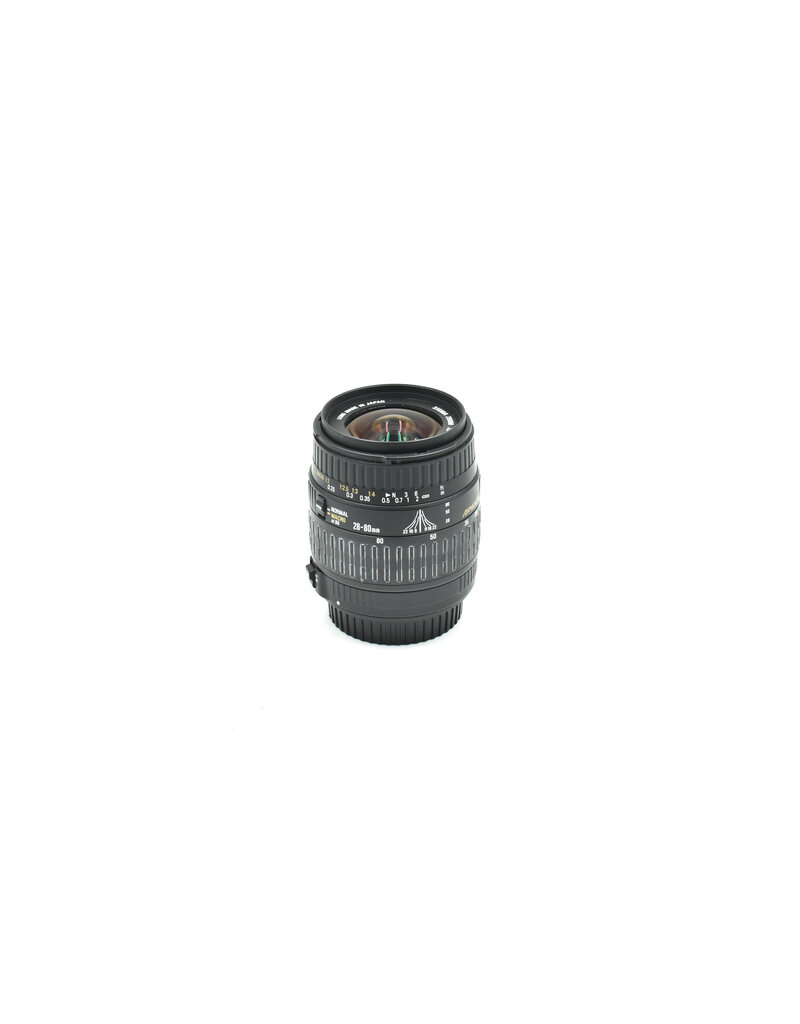 Canon Pre-Owned SIGMA Aspherical 28–80mm f/1:3.5–5.6 II MACRO ZOOM Lens For Canon EF-S