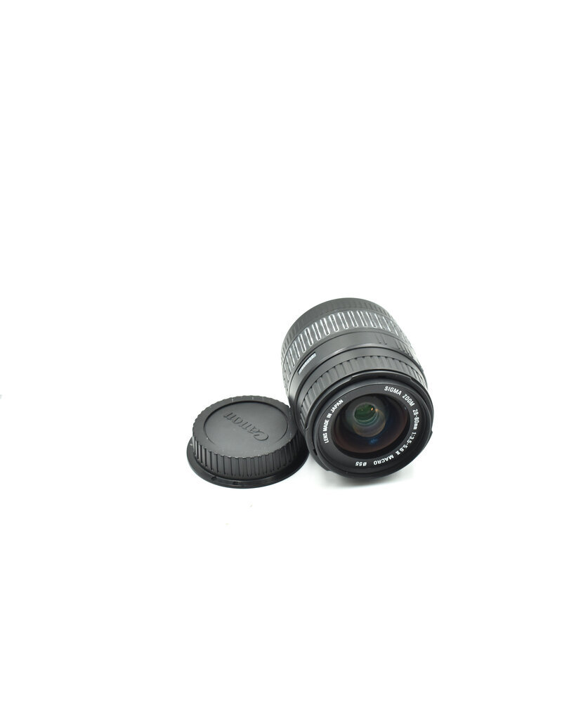 Canon Pre-Owned SIGMA Aspherical 28–80mm f/1:3.5–5.6 II MACRO ZOOM Lens For Canon EF-S