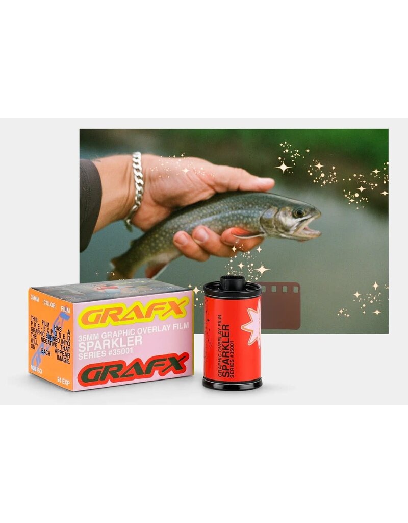 Retrospekt GRAFX Graphic Overlay 35mm Color Film "Sparkler"