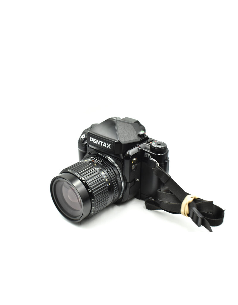 Pentax Pre-Owned PENTAX 67 II AE Finder w/ Pentax 55mm F4 SMC Lens (Med Format Camera)