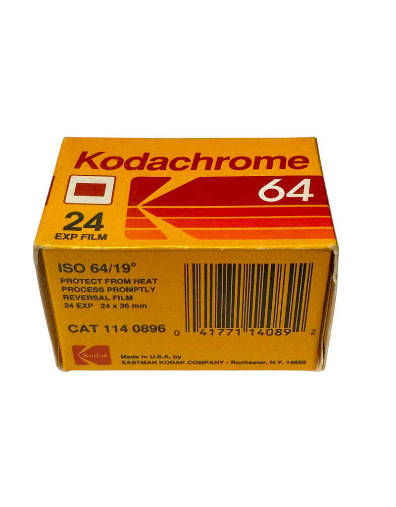 Kodak Vintage Kodak Kodachrome 64 ISO 35mm x 24 exp. Expired 89,90,92