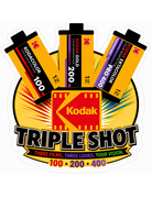 Kodak Kodak Triple Shot Film Pack 3 Rolls of 35mm Film 108 Exp. Plus Swag