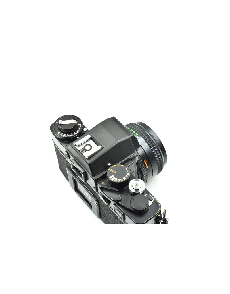 Minolta Pre-owned Minolta XE-7 w/50mm F1.4 MD Lens (35mm Film Camera)
