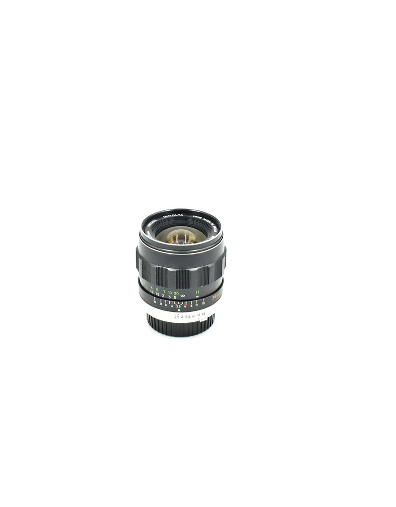 Minolta Pre-Owned Minolta 28mm F2.8 MC W Rokkor S1MD Mount