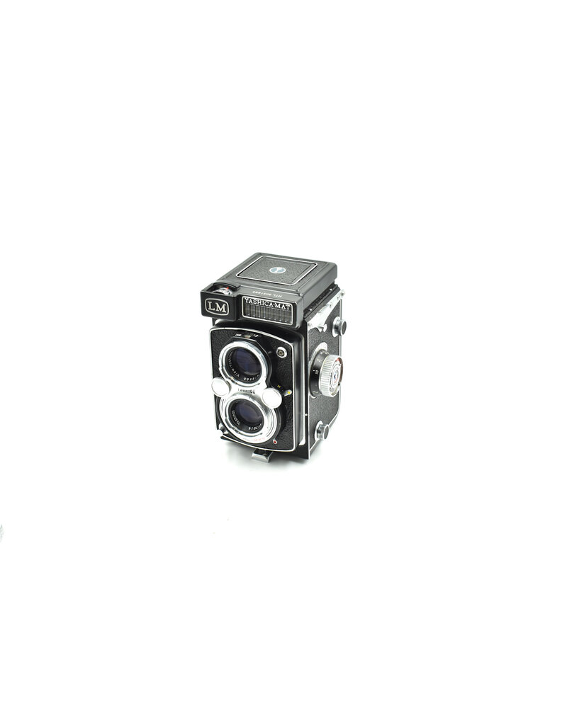 Pre-Owned Yashica Mat LM MTL TLR With Yashinon 1:3.5/80mm Black TLR Camera