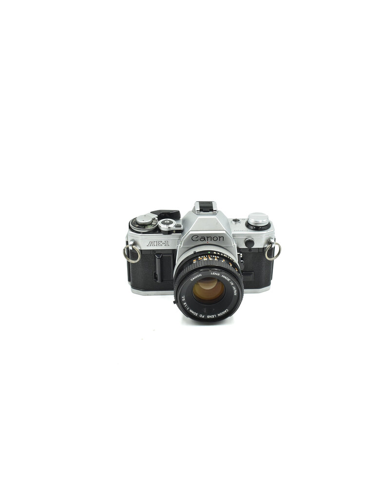 Canon Pre-Owned Canon AE-1 w/ 50mm F1.8 (35mm Film Camera)
