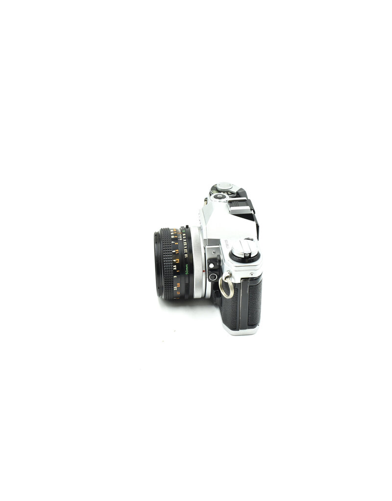 Canon Pre-Owned Canon AE-1 w/ 50mm F1.8 (35mm Film Camera)