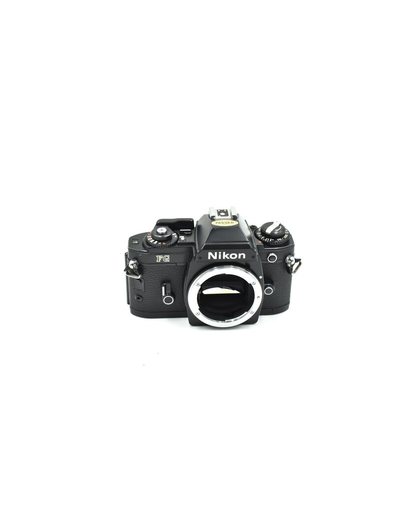 Nikon Pre-owned Nikon FG  Body Only Black (35mm Film Camera)