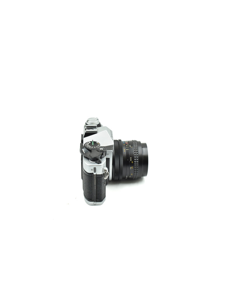 Canon Consign -  Canon AE-1 Pro W/ 28mm F2.8 FD Lens (35mm Film Camera)