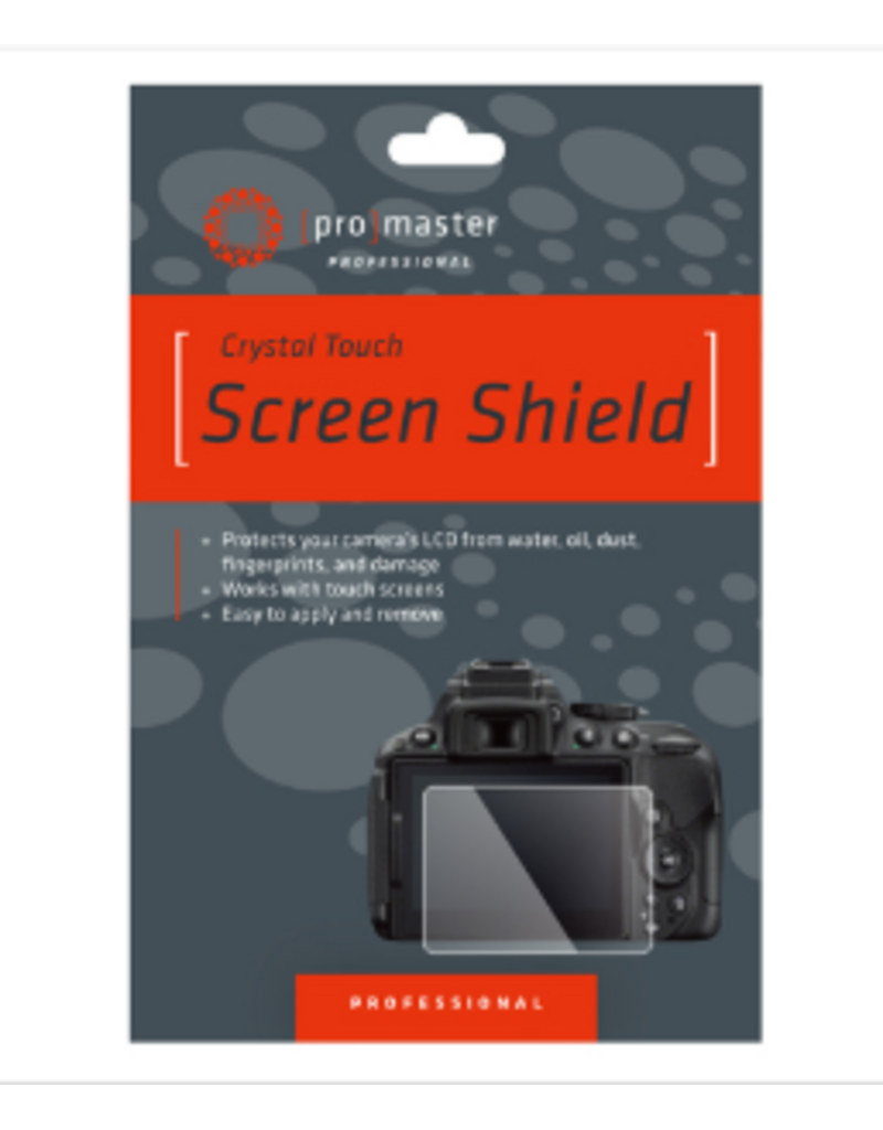 Promaster Crystal Touch Screen Shield - Fujifilm XT50, XT30, XT30III, XT100, XE3, XT20, XT10, XF10