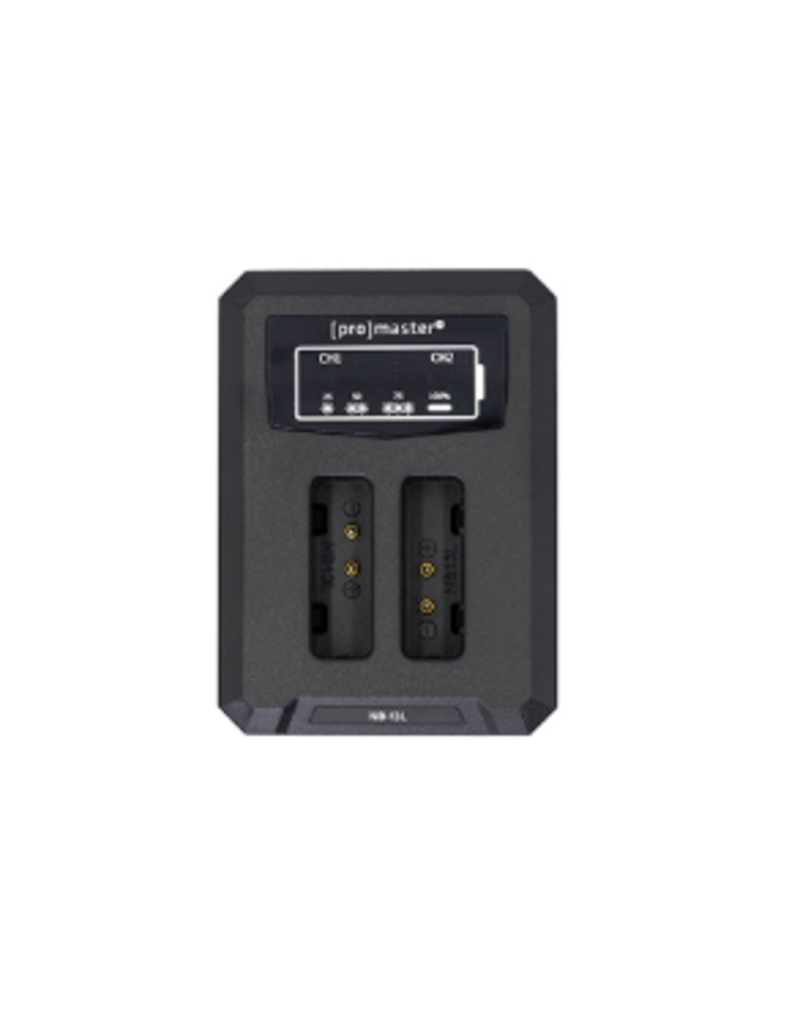 Promaster Dually Charger - USB-A for Canon NB-13L