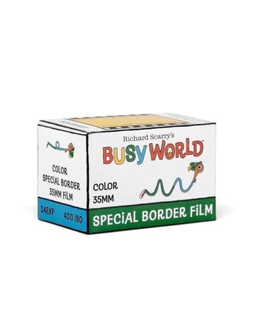 Retrospekt Richard Scarry's Busy World Color 35mm Special Border Film 400 ISO 24 Exposure