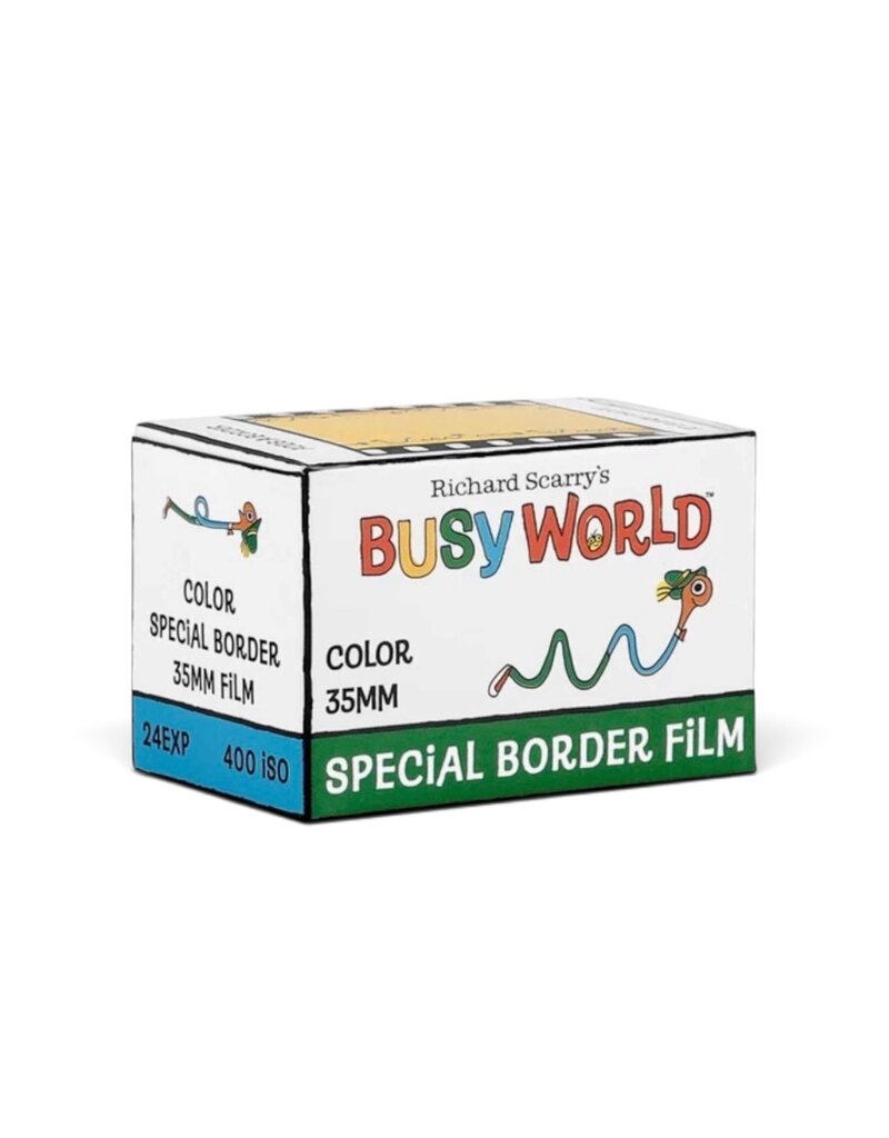 Retrospekt Richard Scarry's Busy World Color 35mm Special Border Film 400 ISO 24 Exposure