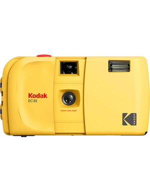 Kodak Kodak EC35 Full Frame 35mm Camera With 25mm Lens f/10 - Butter Yellow Color
