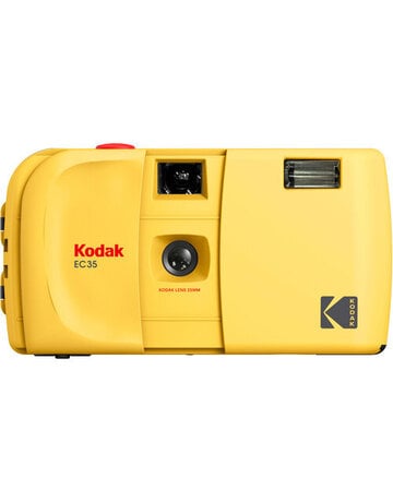 Kodak Kodak EC35 Full Frame 35mm Camera With 25mm Lens f/10 - Butter Yellow Color