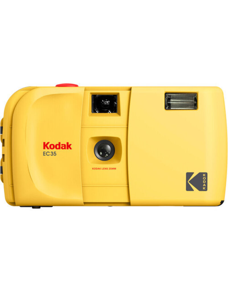Kodak Kodak EC35 Full Frame 35mm Camera With 25mm Lens f/10 - Butter Yellow Color