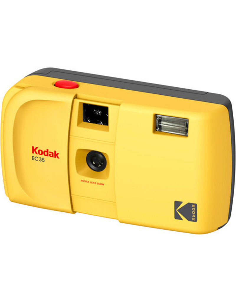 Kodak Kodak EC35 Full Frame 35mm Camera With 25mm Lens f/10 - Butter Yellow Color