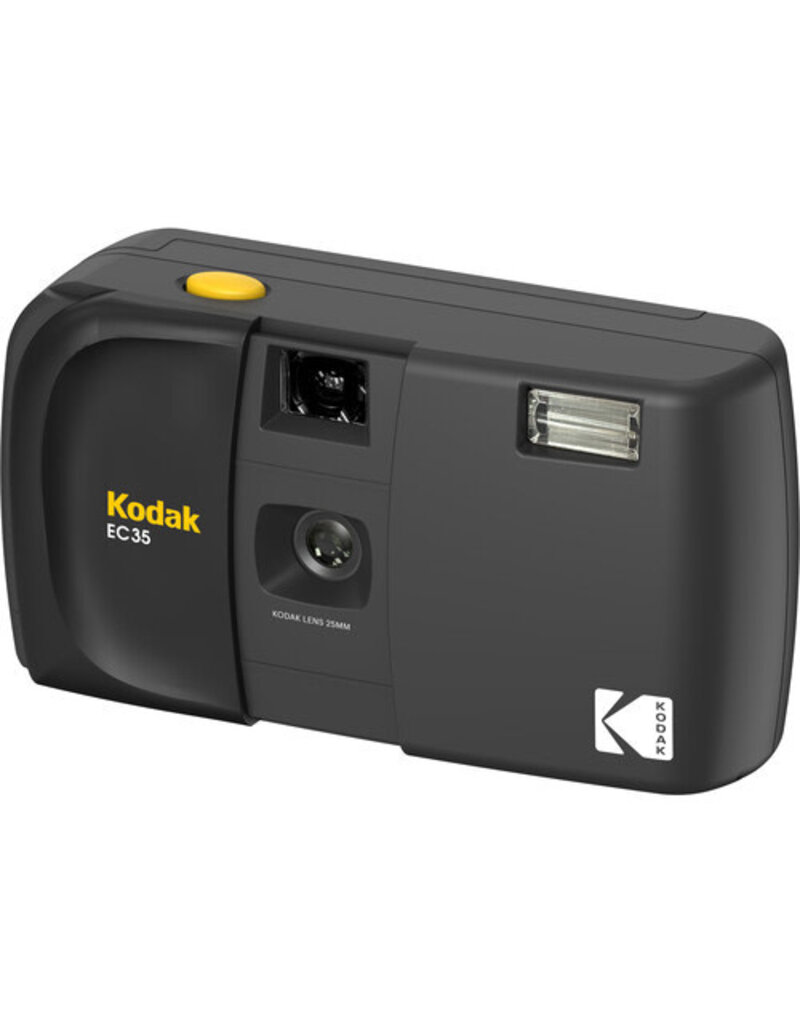 Kodak Kodak EC35 Full Frame 35mm Camera With 25mm Lens f/10 - Black Color