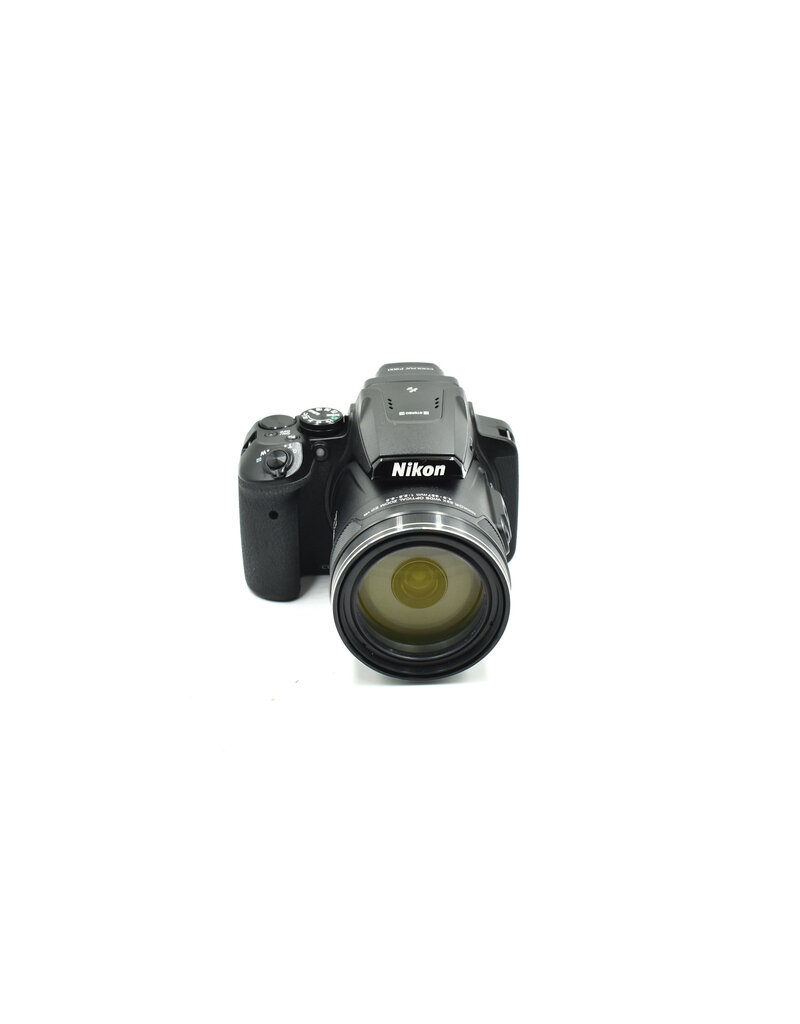 Nikon Pre-Owned Nikon COOLPIX P900 Black 83x zoom 16MP Bridge Digital Camera