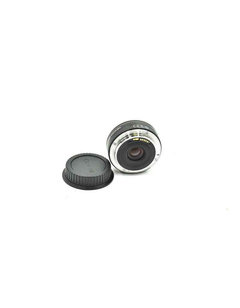 Canon Pre-owned Canon 40mm f/2.8 STM Pancake EF-Mount Lens, Black
