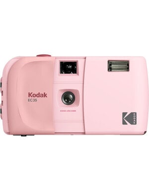 Kodak Kodak EC35 Full Frame 35mm Camera With 25mm Lens f/10 - Blush Pink Color