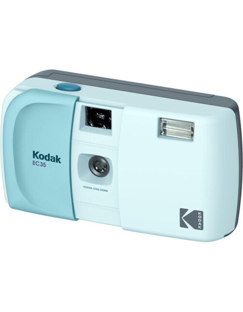 Kodak Kodak EC35 Full Frame 35mm Camera With 25mm Lens f/10 - Powder Blue Color