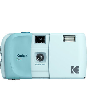 Kodak Kodak EC35 Full Frame 35mm Camera With 25mm Lens f/10 - Powder Blue Color