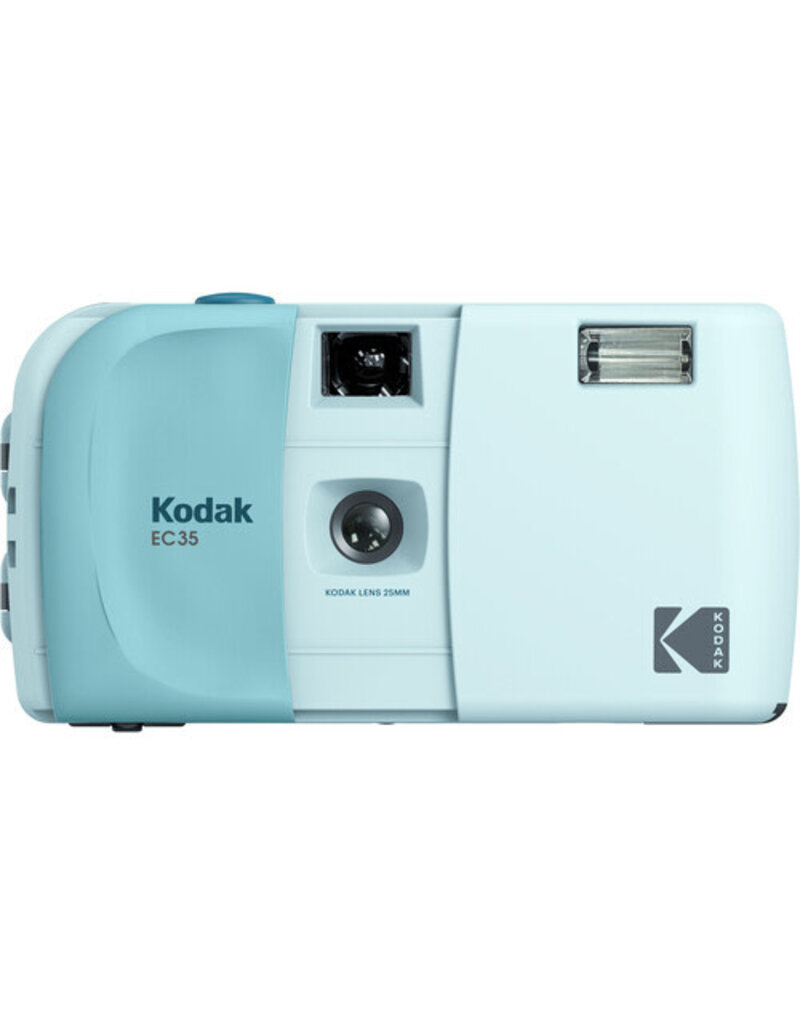 Kodak Kodak EC35 Full Frame 35mm Camera With 25mm Lens f/10 - Powder Blue Color