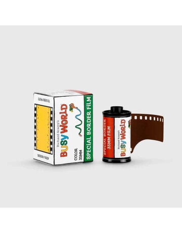 Retrospekt Richard Scarry's Busy World 400 ISO 35mm C41 Film With Special Pre Exposed Border