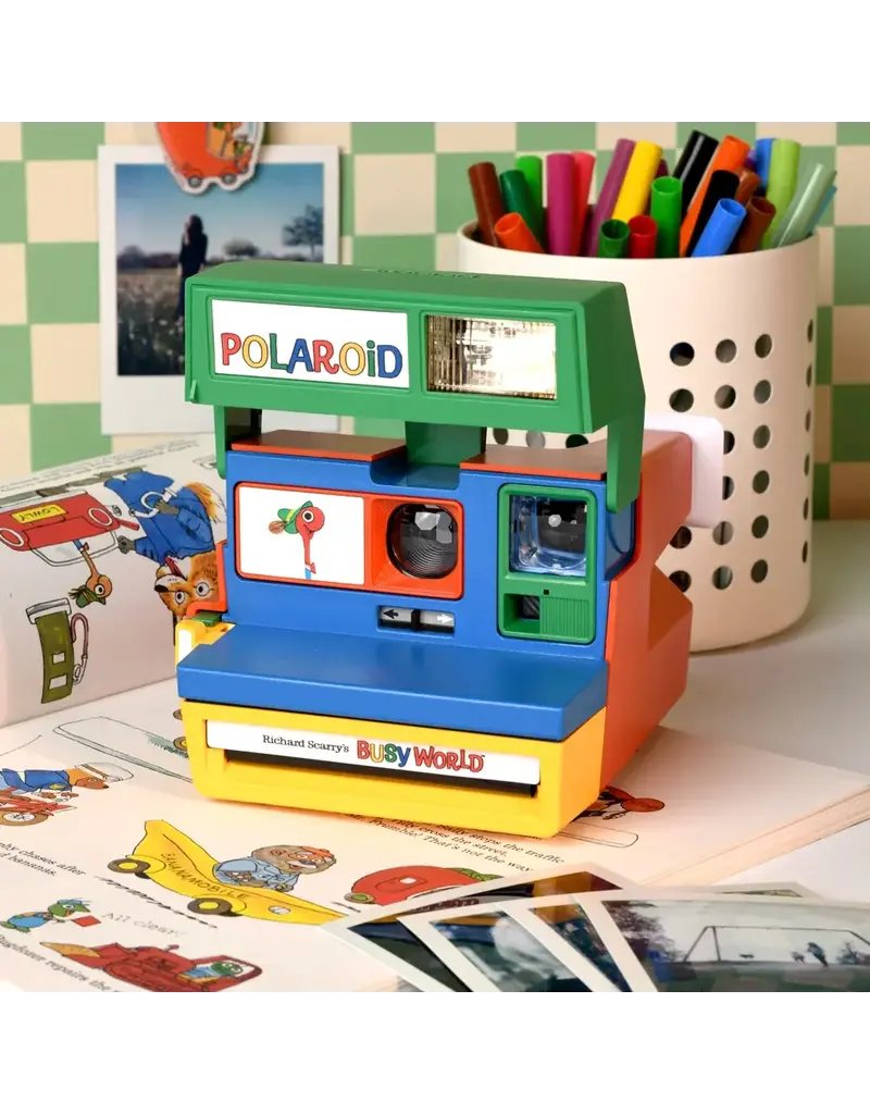 Retrospekt Polaroid 600 Richard Scarry's Busy World Instant Film Camera