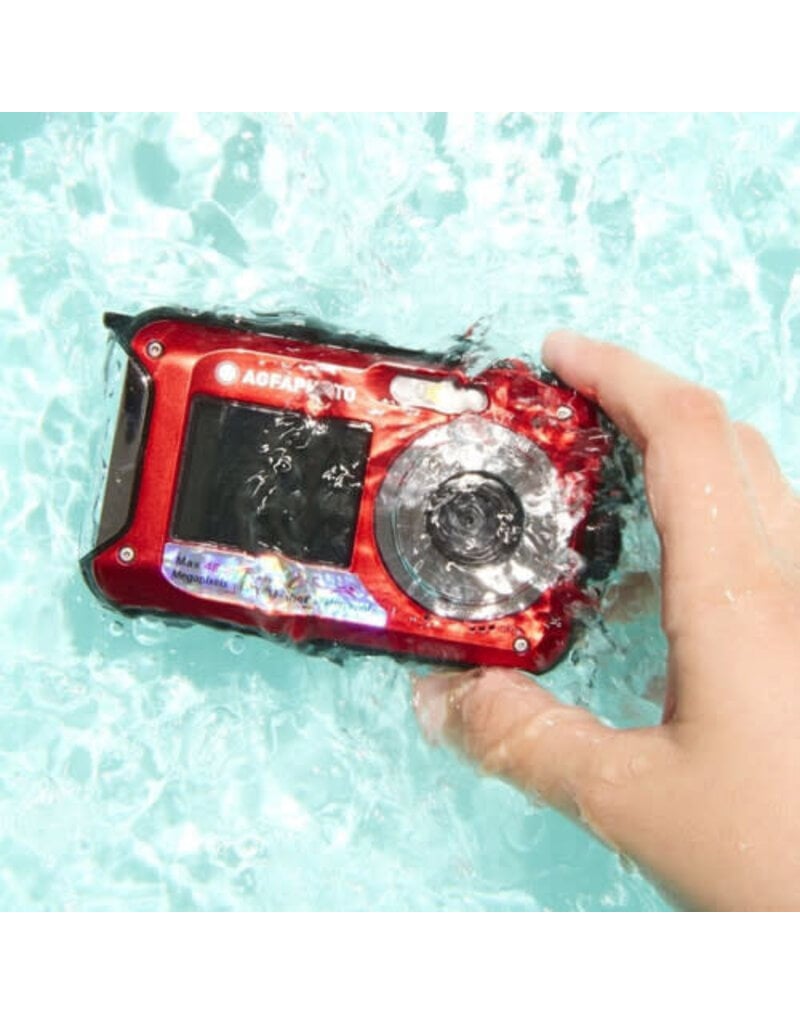Agfa Photo AGFAPhoto WP8000 Waterproof Digital Camera (Red)