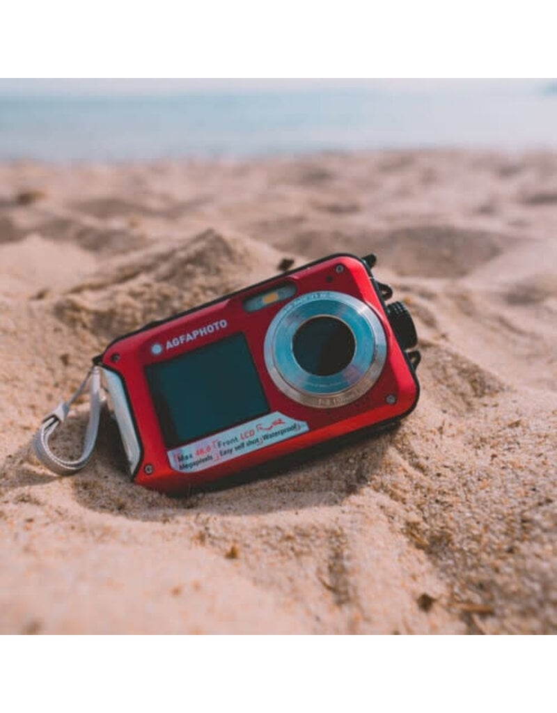 Agfa Photo AGFAPhoto WP8000 Waterproof Digital Camera (Red)