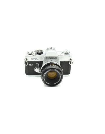 Canon Pre-owned Canon FTB QL w/ 50mm F1.8 (35mm Film Camera)