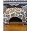 DST - Leather Patch Rope Hat - Brown/Tan/Blue CAMO
