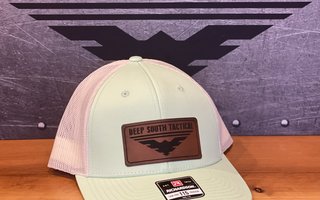  DST - Richardson Leather Patch Trucker Hat - MINT