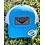 DST - Yupoong Leather Patch Trucker Hat - BLUE