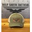 DST - Yupoong Leather Patch Trucker Hat - OLIVE