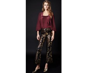 smythe cropped kick pant