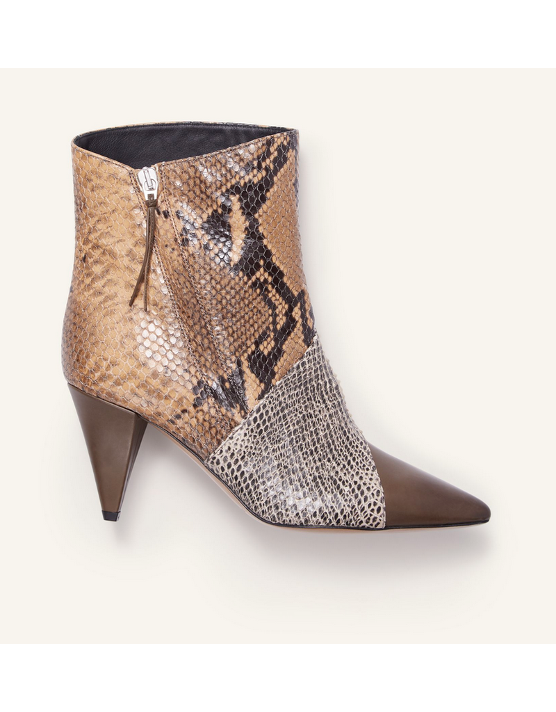 isabel marant snakeskin boots