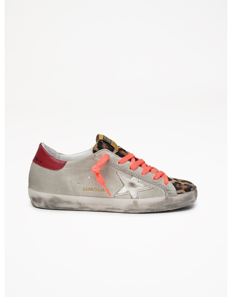 golden goose ice suede leopard